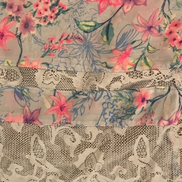 Candies Open Kimono Floral - Picture 5 of 6